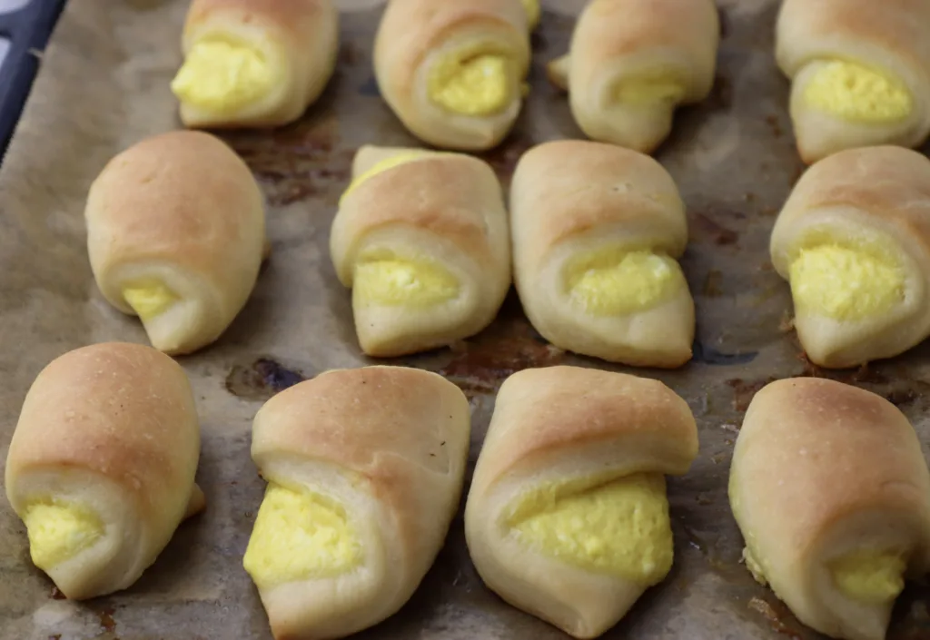 hot cottage cheese rolls